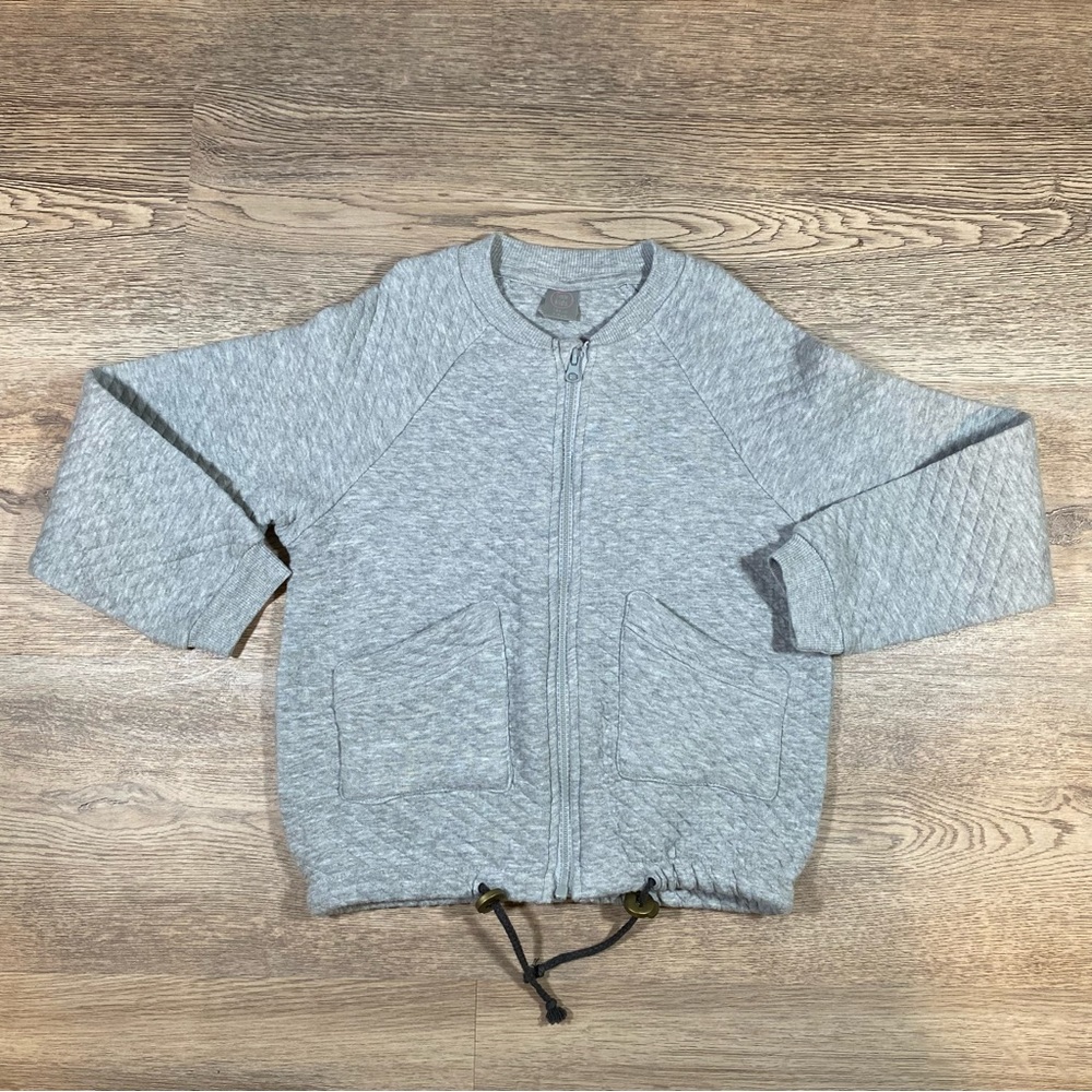 Little Kids Sweater Full Zip Pockets Boys Size cm 134 Years 8-9 Gray